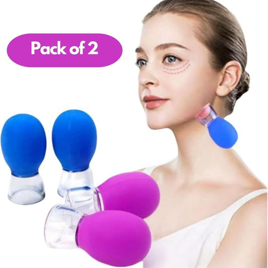 NIUVELLA Vacuum Pressure Massage Cup Pack of 2