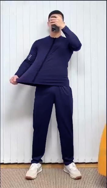 NIUVELLA Unisex Work Out Solid Track Suit