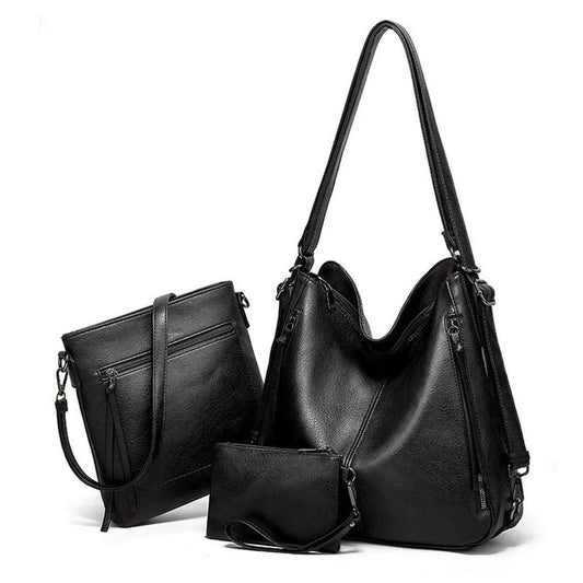 NIUVELLA 3-Pcs Handbags Set for Women