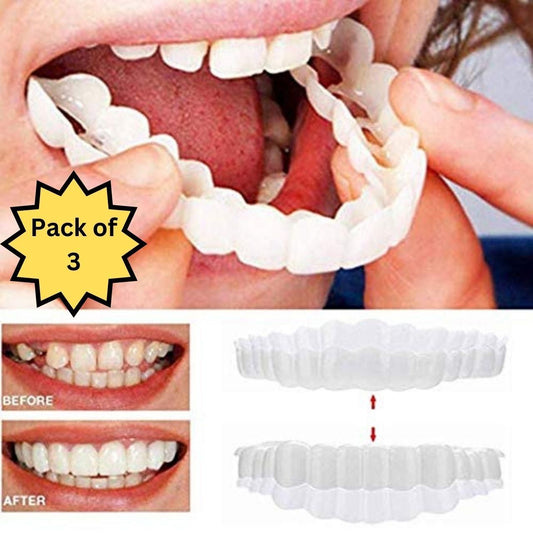 NIUVELLA Teeth Denture (Pack of 3)